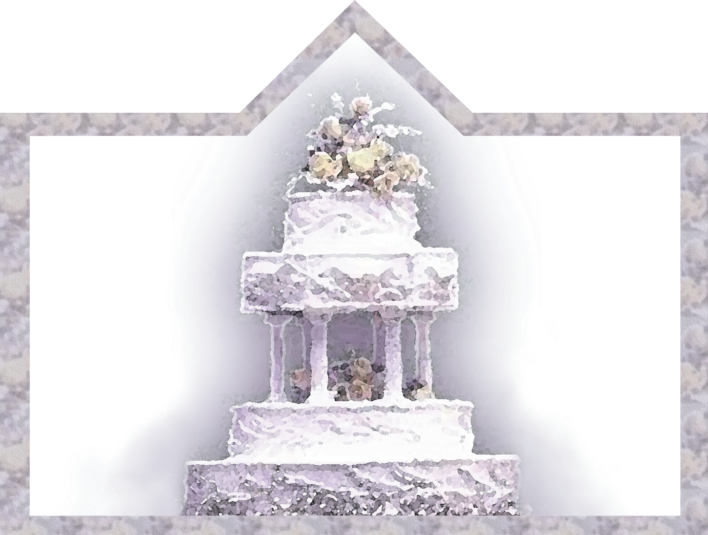 B52092 Wedding Cake